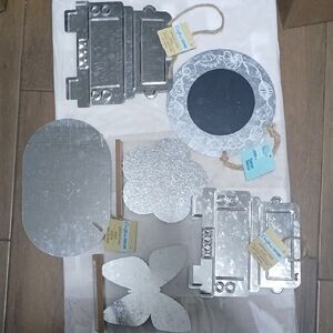 Chic Silver Wall Decor Set